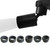 Rotating Faucet Aerator Extender,Nozzle Faucet Adapters, Universal Splash Filter Kitchen Tap Extension, Kitchen and Bathroom Sink Tap Head (Matte Black 80°)
