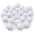 KOFULL Golf Practice Balls, Fake Hollow Plastic Golf Balls for Indoor Training, Suitable for Golf Party Decorations - Pack of 50 pcs (White)