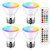ILC Par16 LED Light Bulbs 40 Watt Equivalent Color Changing E26 Screw 45°, 12 Colors Dimmable Warm White 2700K RGB LED Spot Light Bulb with 5W Remote Control,(Pack of 4)
