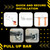 DreamGYM Doorway Pull-up Bar - Chin-up Bar - Swing Support Bar