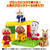 BlockLabo Anpanman Block with our Play Anpanman and Friends Block Doll Set