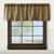 Valea Home Burlap Natural Tan Valance Rod Pocket Window Curtain Valance Rustic Home Décor 56 by 14 Inches