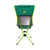 Cascade Mountain Tech Outdoor High Back Lightweight Camp Chair with Headrest and Carry Case - Green