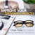 Illumin Night Driving Glasses SHIFT - All-Weather Glasses for Improved Road Safety, Advanced High Optical Quality Anti Glare Lenses