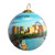 Art Studio Company - Hand Painted Christmas Ornament, Blown Glass, Hanging Tree Ornament, Holiday Decor, Boston, Massachusetts Skyline