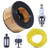Air Filter Tune Up Kit for Stihl MS261 MS271 MS291 MS311 Chainsaw, Adefol Air Filter + Spark Plug + Fuel Filter + Fuel Line + Bar Nut Replacement Parts Replace 1141 120 1600
