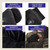 Rechargeable Electric Gloves for Women & Men, Touchscreen Fingerless Gloves for Winter, Heated Hand Warmers