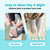 Hammer Toe Straightener Corrector Wrap for Women & Men, Hammer Toe Splint Support - 4 in package