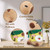 WAKSUN Capybara Plush with 10 Pcs Clothes & Accessories,Christmas Stuffed Animals, 10.2 in Cute Capybara Plush Toys,Birthday Gifts&Dress Up Cute Plushies for Boys/Girl Gifts (Christmas Yellow)