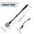 Back Scrubber for Shower,20.5" Bath Brush Long Handle for Shower for Deep Clean,Back Brush for Shower for Men Women(Black)