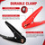 Nilight Jumper Cables for Car Battery 2 Gauge 25 FT Booster Cable Heavy Duty 800 A CCA with Carrying Bag Jump Start Emergency Kit Pickup Truck RV Vans SUV