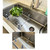 1058 Designs GridRisers - Standoff Feet for Kitchen Sink Grids - Turn Your Sink Grid to an Elegant in-Sink Dish Rack That Elevate and Help Dry Your Dishes Faster