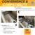 1058 Designs GridRisers - Standoff Feet for Kitchen Sink Grids - Turn Your Sink Grid to an Elegant in-Sink Dish Rack That Elevate and Help Dry Your Dishes Faster