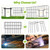 30 Panels No Dig Fence, Animal Barrier Fence, 13in(H) x 30ft(L) Fence Barrier for Bottom, Rabbit Fencing for Garden, Dog Fences Barrier, Rustproof Metal Fences Border for Outdoor