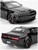 LOVEPOSELY Compatible for 1/24 Dodge Challenger SRT Hellcat Car Model, Collectible Die-Cast Model Car with Lights and Sounds,Pull Back Car Toy for Adults Kids Birthday Gifts Decoration (Black)