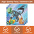 40Pcs Wings of Fire Party Supplies include 20 plates, 20 napkins for the Wings of Fire birthday party decoration