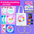 KRAFUN Beginner Embroidery Kit for Kids & Adults - Learn to Stitch Starter Set with 7 Pre-Printed Patterns & Tote Bag - DIY Hand Sewing Practice Project with Hoop, Tool Box & Instructions