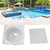 HEEPDD Underwater Junction Box, Swimming Pool Light Distribution Box with G3/4in DN20 Connection for Pool Lighting Installation