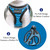 Dog Harness with Leash Set, No Pull Adjustable Reflective Step-in Puppy Pet Vest Harnesses for Small Medium Large Dogs and Cats,Green S