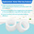 Gazeer 12-Pack Replacement Filters Compatible with LEVOIT Superior 6000S Smart Evaporative Humidifier + 6-Pack Top Fill Humidifier Replacement Filters Compatible with LEVOIT Humidifiers
