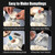 Electric Dumpling Maker Rechargeable Automatic Dumpling Maker Machine Mould 2 Modes,Household Easy Quick Dumpling Pierogi Maker Machine with Empanada Maker Press,Dough Cutter,Spoon