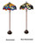 Chloe Lighting 2 Light Tiffany-Style Dragonfly Floor Lamp 18" Shade
