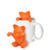 Cute Animal Silicone Tea Filters Tea Infuser Unicorn Shark Squirrel Cat Owl Elephant Tea Strainer Steeper-Ideal Gift for Tea Lovers (6PCS1)