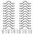 Hamineler 22Pcs M5 316 Stainless Steel Eye Straps Ceiling Wall Mount U Hook with Screws