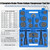 MOSTPLUS Universal Disc Brake Caliper Wind Back Tool and Piston Compression Sets-26 Pieces (Blue)