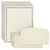 Premium Stationery Paper Set with Envelopes (Ecru and Black 48-Pack)