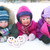 Aneco 12 Pack Snow Toy Ball Set Plush Snowmen Balls Snow Fight Ball with A Bag Realistic for Adult Kid Winter Game