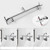 HAOXIN Double Outlet Shower Manifold with Shut Off Valve,Suitable for Dual Sprayer Showering System,Chrome,STC03-L