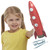 Ben & Holly Electronic Elf Rocket, Toddler Toy, Gift for 3-6 Years Old, Little Kingom, Interactive Toy with Lights and Sounds, Silver