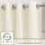 StangH Soft Ivory Velvet Curtains 102 inches Long 2 Panels for Wedding Backdrops, Elegant Decor Warming Drapes Light Dimming Cold Resistant for Bedroom/Living Room, W52 x L102