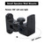 Howonder-pro Speaker Wall Mount, All Aluminum Speaker Mount Wall Bracket for Small Speakers,Swivel & Tilt,Hold up to 30lbs,HD-318(2Packs Black)