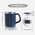 VOLCAROCK 16 oz Stainless Steel Coffee Mug Cup with Handle, 16 oz Double Wall Vacuum Insulated Travel Mug Tumbler With Clear Slider Lid, Insulated Camping Tea Flask for Hot & Cold Drinks (Navy Blue) VOLCAROCK 16 oz Stainless Steel Coffee Mug Cup with Handle, 16 oz Double Wall Vacuum Insulated Travel Mug Tumbler With Clear Slider Lid, Insulated Camping Tea Flask for Hot & Cold Drinks (Navy Blue)