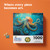 Cross & Glory 1000 Piece Jigsaw Puzzle for Adults | Deep Blue Octopus Odyssey | Ocean Octopus Art Puzzle | Challenging Brain Teaser