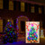 Christmas Decorations with Lights - Outdoor Lighted Christmas Tree Flag - LED Winter Yard Flag 12x18 Double Sided for Outdoor Yard Garden Lawn Decoration