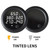 CNRAQR Five Display Air Suspension Gauge Air Ride Air Pressure Gauge 2Inch 0-220 PSI with 5Pcs 1/8NPT Sensors（White）