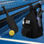 SunForMorning Pickleball Bag, Tactical Pickleball Backpack for Women Men, Adjustable Sling Bag with Fence Hook Water Bottle (Includes 2 Patches+1Carabiner), Black