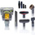 Household Cleaning Kit Vacuum Cleaner Accessories & Air Driven Pet Upholstery Turbo Brush Vacuums Nozzle Tool Pet Attachment Swivel Head with 35mm to 32mm Vacuum Attachment Adapter for Shark Miele Household Cleaning Kit Vacuum Cleaner Accessories & Air Driven Pet Upholstery Turbo Brush Vacuums Nozzle Tool Pet Attachment Swivel Head with 35mm to 32mm Vacuum Attachment Adapter for Shark Miele
