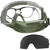 ONETIGRIS Tactical Goggles Over Glasses, Anti Fog Tactical Eyeglasses, Safety OTG Goggles Protection with Interchangeable Len