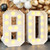 4ft Light up Numbers 80 Mosaic Numbers Frame 80th Birthday Party Large Marquee Slots Cardboard with Light Bulbs Pre-Cut Kit Giant Cut-Out Thick Foam Board Sign Diy Decorations Anniversary Men Women