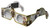 Christmas 3D Glasses - Holiday Eyes New for 2025-5 Pair Variety Pack, Exclusively featuring Penguins, Nutcrackers, Jingle Bells, Santas, Snowmen - ready to wear.