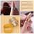 8 Pcs Thimble + 30 Pcs Sewing Needles, Finger Protector Fingertip Adjustable Metal Bronze Rings and Leather Coin Thimble for Needlework, Hand Embroidery Craft