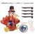 FUNPENY Thanksgiving Decoration Inflatable Turkey, 6FT Lighted Blow up Turkey Happy Thanksgiving Day, Thanksgiving Inflatables with LED Lights Yard Lawn Decor Display Autumn Outdoor Decoration
