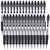 Aen Art Gel Pens, 30 Pack Black Gel Pen Fine Point, Retractable Gel Ink Rollerball Pens for Smooth Writing (0.7mm) Back to School Supplies