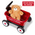 Radio Flyer My 1st Wagon with Teddy Bear, Red