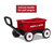 Radio Flyer My 1st Wagon with Teddy Bear, Red