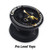 Yomega Glide™ XP – Pro Level Aluminum Metal Yoyo for Advance Players – Wing Shaped, C Size Ball Bearing Yoyo with Adjustable Responsive/Nonresponsive Play + 3 Month Warranty (Black and Gold)